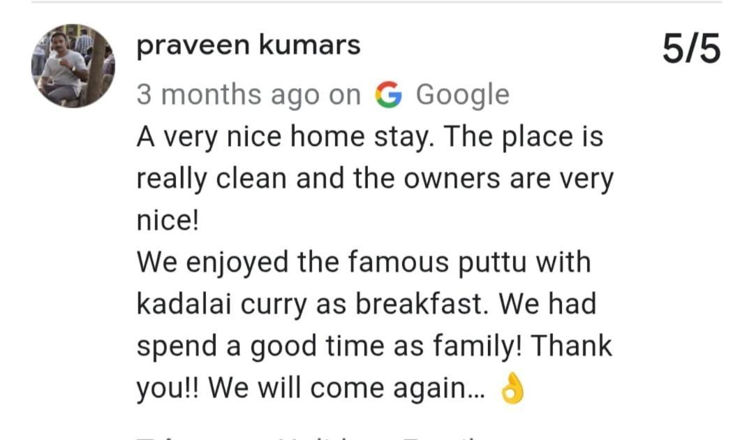 Coastal Den Homestay Pallipuram Extérieur photo